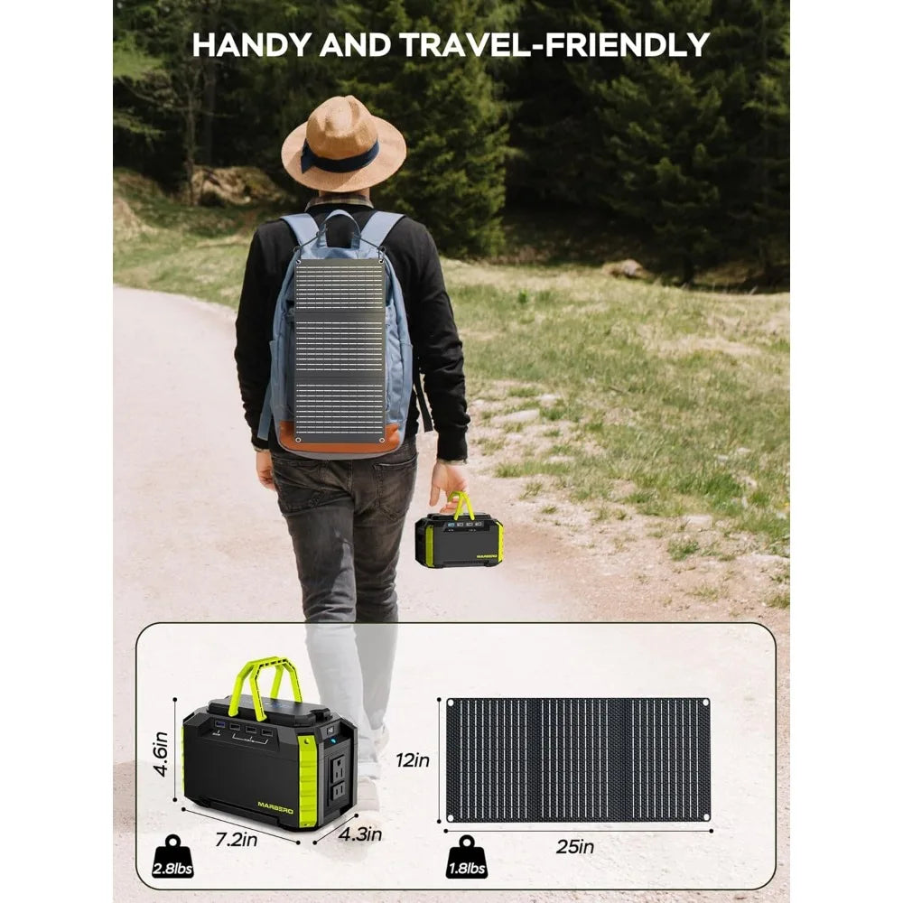 150W Peak Portable Solar Power Station