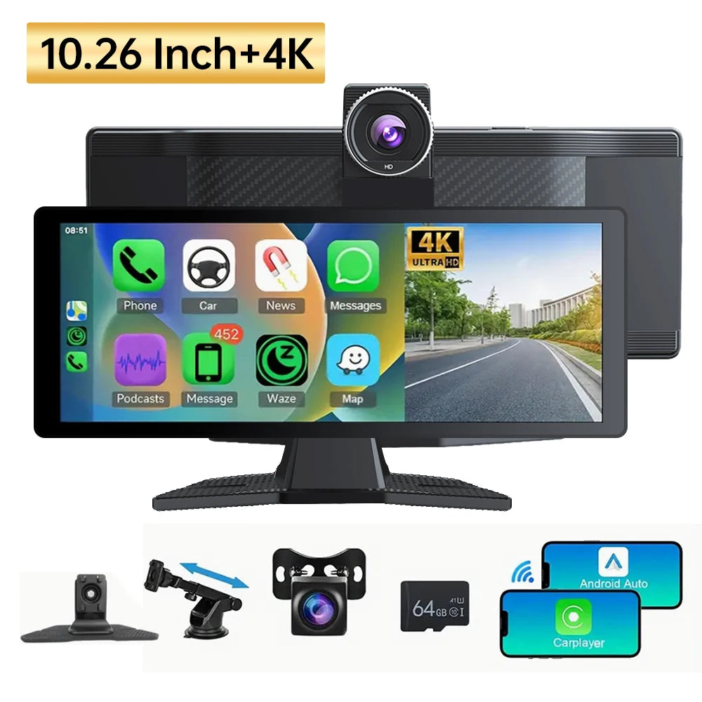 HD Wireless Portable Touch Screen