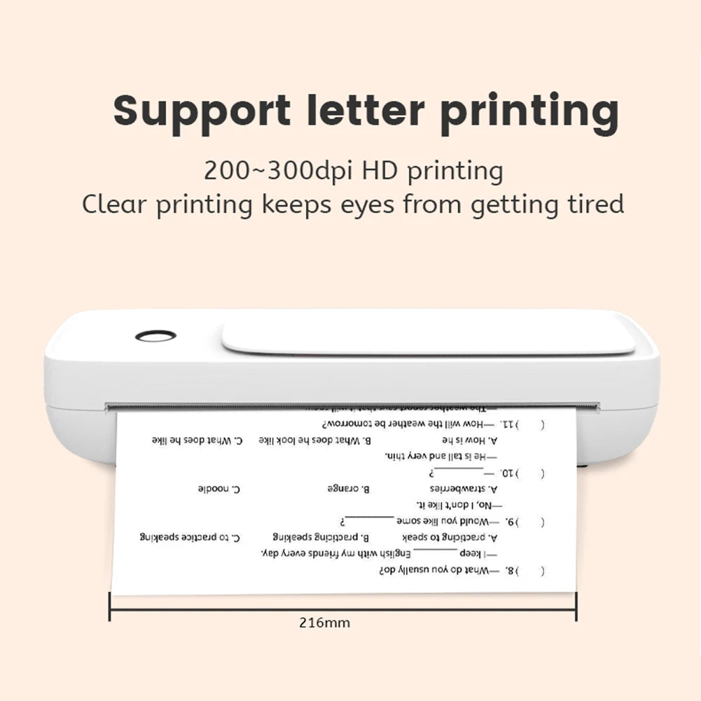 A4 Portable Thermal Printer