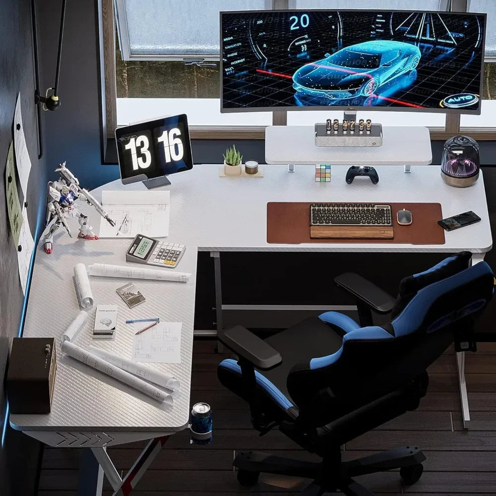 L Shaped Gaming Desk 51 Inch