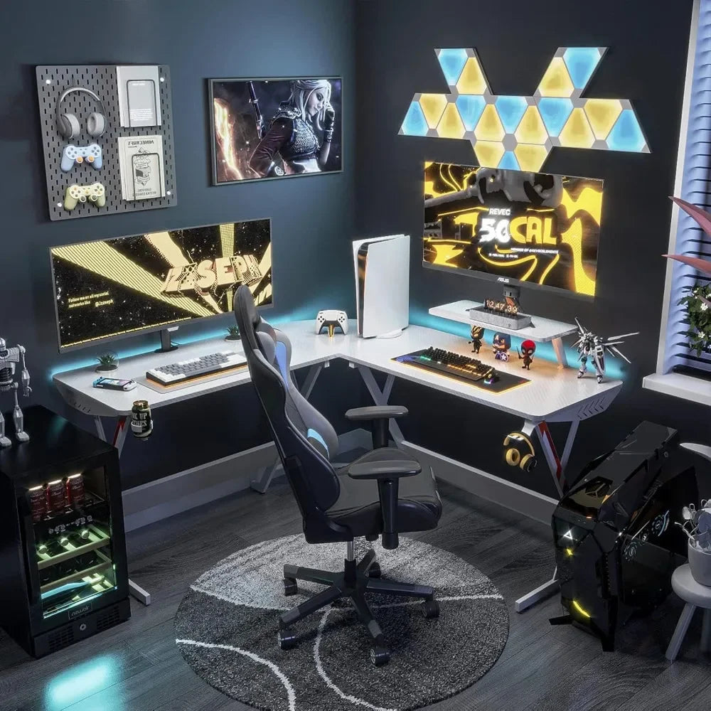L Shaped Gaming Desk 51 Inch