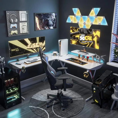 L Shaped Gaming Desk 51 Inch
